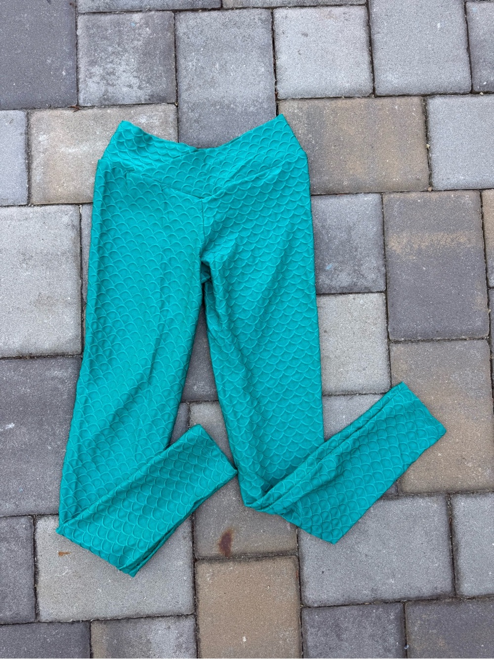 Mermaid Textured Leggings